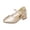A-Gold205, variant on JAJAHO Girls Mary Jane Dress Shoes Princess Low Heel Sandals Pearl Decoration Pointy Toe Party Wedding Footwear For Little/Big Kids Lovely Shoes