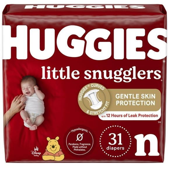 Huggies Little Snugglers Diapers, Jumbo Pack, Size Preemie - 2