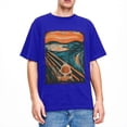 thumbnail image 3 of Camisetas para hombre y mujer, camisetas de Peanuts, Charlie Brown, Scream, Snoopy, camisetas de ocio para la playa, ropa de algodón con estampado divertido Y2K, 3 of 5
