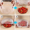 thumbnail image 5 of 50 bolsas elásticas para mantenimiento fresco, cubiertas de plástico elásticas para cuencos, cubiertas para almacenamiento de alimentos, alternativa al papel de aluminio para la familia al a, 5 of 5