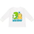 thumbnail image 3 of Inktastic Its My 3rd Birthday with Dinosaur Boys or Girls Long Sleeve Toddler T-Shirt, 3 of 5