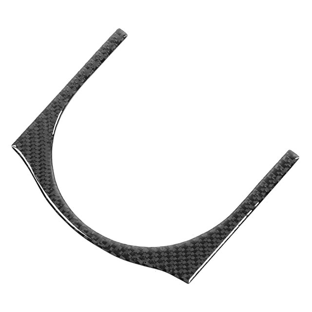 BOROCO Embellecedor De Portavasos Central, Reposabrazos Central, Tira De Ajuste De Portavasos, Decoración Interior De Fibra De Carbono, Apto para Prius 2012-2015 LHD RHD