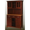 Large Buffet With Two Glass by Homestyles