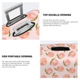 thumbnail image 3 of Hirioo Peach With Leaves for Elasticity Suitcase Cover (No luggage Included) Durable Luggage Protector Fits 18-32 Inch Luggage-Medium, 3 of 7