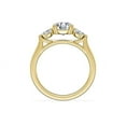 thumbnail image 2 of 0.80 Ct Emerald Cut Natural Diamond Unique Solitaire Ring for Anniversary Solid 18K Yellow Gold Size 4, 2 of 8