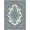 Blue Ivory, Pattern 4, variant on ODIKA Large Grey Neutral Field Symmetrical Repeating Abstract Plush for Entryway, Kitchen, Mudroom, Stain Resistant Flatwoven