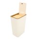 thumbnail image 4 of WORGEOUS Cubo de basura de plástico, cubo de basura, cubo de basura de gran capacidad, contenedor de residuos, 4 of 6