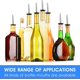 thumbnail image 5 of Vertedor de acero inoxidable de 6 uds, dispensador de botellas de accesorios de barra para botellas de vinagre de jarabe de vino, 5 of 5