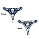 thumbnail image 3 of Balery white arrow Skull Tangas de Algodón para Mujer con Estampado – Ropa Interior Sexy, Transpirable, G-string-X-Large, 3 of 6