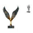thumbnail image 1 of Majestuosa escultura de resina de caballero alado, Feng Shui, vintage, creativa, adorno de mesa, decoración para entrada, estantería, escritorio de of, 1 of 8