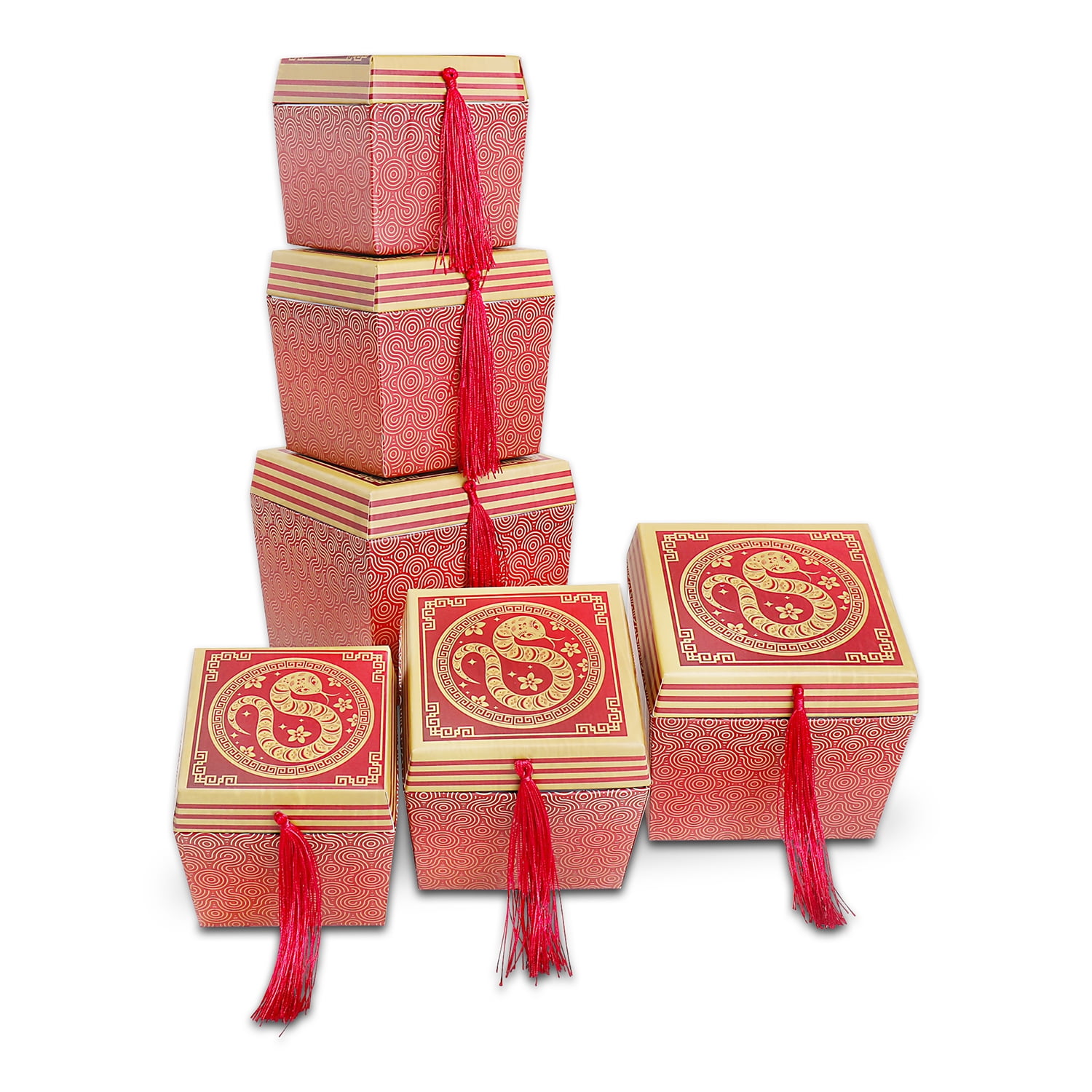 Alder Creek Gift Baskets Lunar New Year Gift Tower (4 Items)