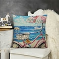 thumbnail image 2 of Summer Decor Throw Pillow Covers Theme Pink Bicycle on The with Decorative Pillow Cases Cushion Covers Home Pillowcases, 2 of 5