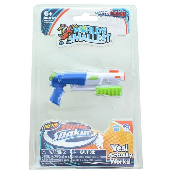 World S Smallest Super Soaker Water Gun Scatter Blast Walmart Com Walmart Com