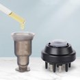 thumbnail image 5 of LLC Hair Oil Dispenser Comb - Scalp Massaging Brush & Liquid Guide for Essential Oils & Medicine, 5 of 5