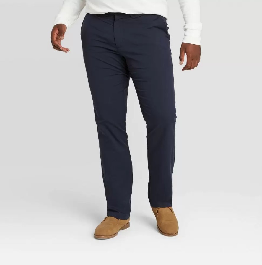 Men's Tall Slim Straight Fit Hennepin Tech Chino Pants Goodfellow