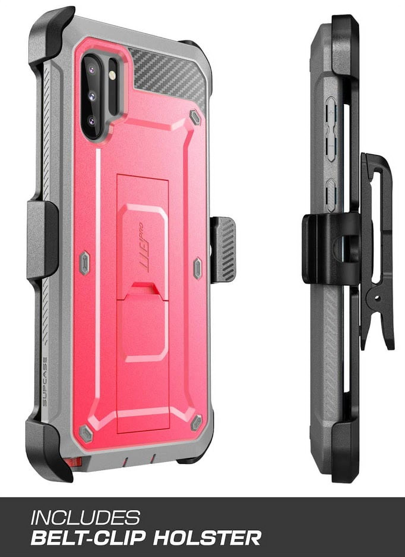 SUPCASE Unicorn Beetle Pro Series Case for Samsung Galaxy Note 10 (2019 Release), Full-Body Rugged Holster & Kickstand with-Out Built-in Screen Protector (Pink)
