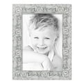 thumbnail image 2 of ArtToFrames 15" x 21" Platinum Baroque Luxe Picture Frame, 15x21 inch Silver Wood Poster Frame (WOM-5265),  Pack, 2 of 7