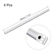 thumbnail image 2 of Uxcell 12mm OD 5mm Inner Dia 300mm Length 6063 Aluminum Round Tube 4 Pack, 2 of 5