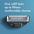 thumbnail image 6 of Gillette Mach3 Men's Razor Handle with 6 Blade Refills, 6 of 7