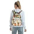 thumbnail image 5 of Yiaed Autumn In The Forest Print Lightweight Backpack Travel Backpacks Hiking Daypack for Women Men, 5 of 5