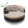 thumbnail image 1 of Zen Circular Sun Bed - Outdoor Wicker Patio Furniture, 1 of 7