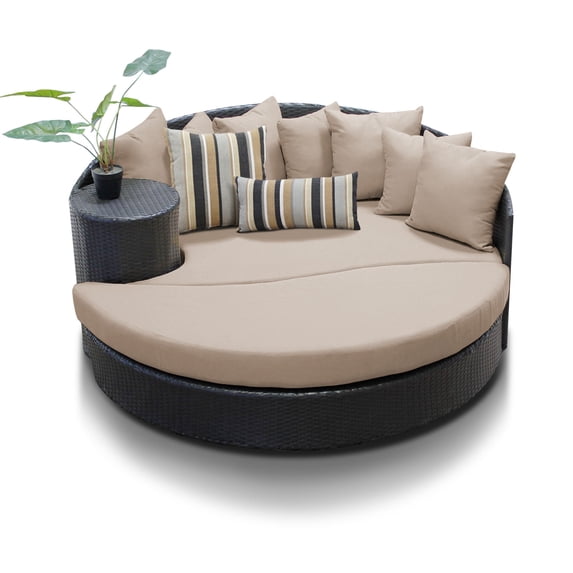 Zen Circular Sun Bed - Outdoor Wicker Patio Furniture