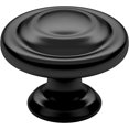 thumbnail image 1 of shiyou-Richelieu Hardware - BP10734900 - Traditional Metal Knob - 1073 - Matte Black Finish, 1 of 4