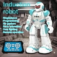 Ficcug Kid Remote Control Intelligent Robot, Walking Singing Dancing