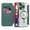 Green, variant on TECH CIRCLE for iPhone 15 Case 6.1" 2023, Clear Back Flip Wallet Phone Case with RFID Blocking Card Slots & Camara Lens Protector, Compatible with MagSafe, Magnetic Slim PU Leather Case, Dark Blue
