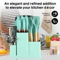 thumbnail image 1 of 20PCS Silicone Stainless Steel Cooking Utensils-Multifunctional Kitchen Utensil Set, Wooden Handles Tools Set,Stainless Steel Kitchen Gadgets Accessories, Chef Knife Set,Perfect Kitchen Cooking Tools, 1 of 12