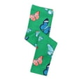 thumbnail image 5 of FLMEI Kids Toddler Girls Legging Pants Butterfly Printing Trousers Footless Spring Fall Tights Bottoms Underpants for 2-7 Year, 5 of 8