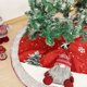 thumbnail image 3 of Falda de árbol de Navidad falda de árbol de lino regalo delantal de árbol de Navidad medias de árbol artículos de decoración, 3 of 5