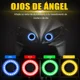 thumbnail image 4 of 3 Lados Faro Led H4 9003 Para Moto Alta Y Baj Angel Eye Csp, 4 of 8
