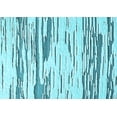 thumbnail image 1 of Ahgly Company Indoor Rectangle Solid Light Blue Modern Area Rugs, 2' x 5', 1 of 4