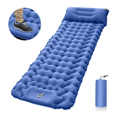 thumbnail image 1 of Sleeping Pad - Ultralight Inflatable Sleeping Mat, Ultimate for Camping, Backpacking, Hiking - Airpad, Inflating Bag, Carry Bag - Compact & Lightweight Air Mattress-Navy, 1 of 1