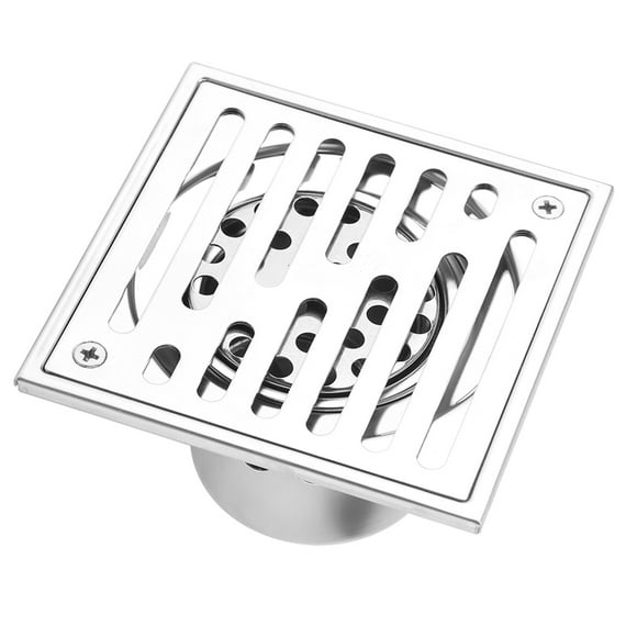 Shower Drain Cover, Large Caliber 304 Stainless Steel Kitchen Sink Drain Catcher, Fast Water Drain Rate For Toilet Basement Bathroom Balcony