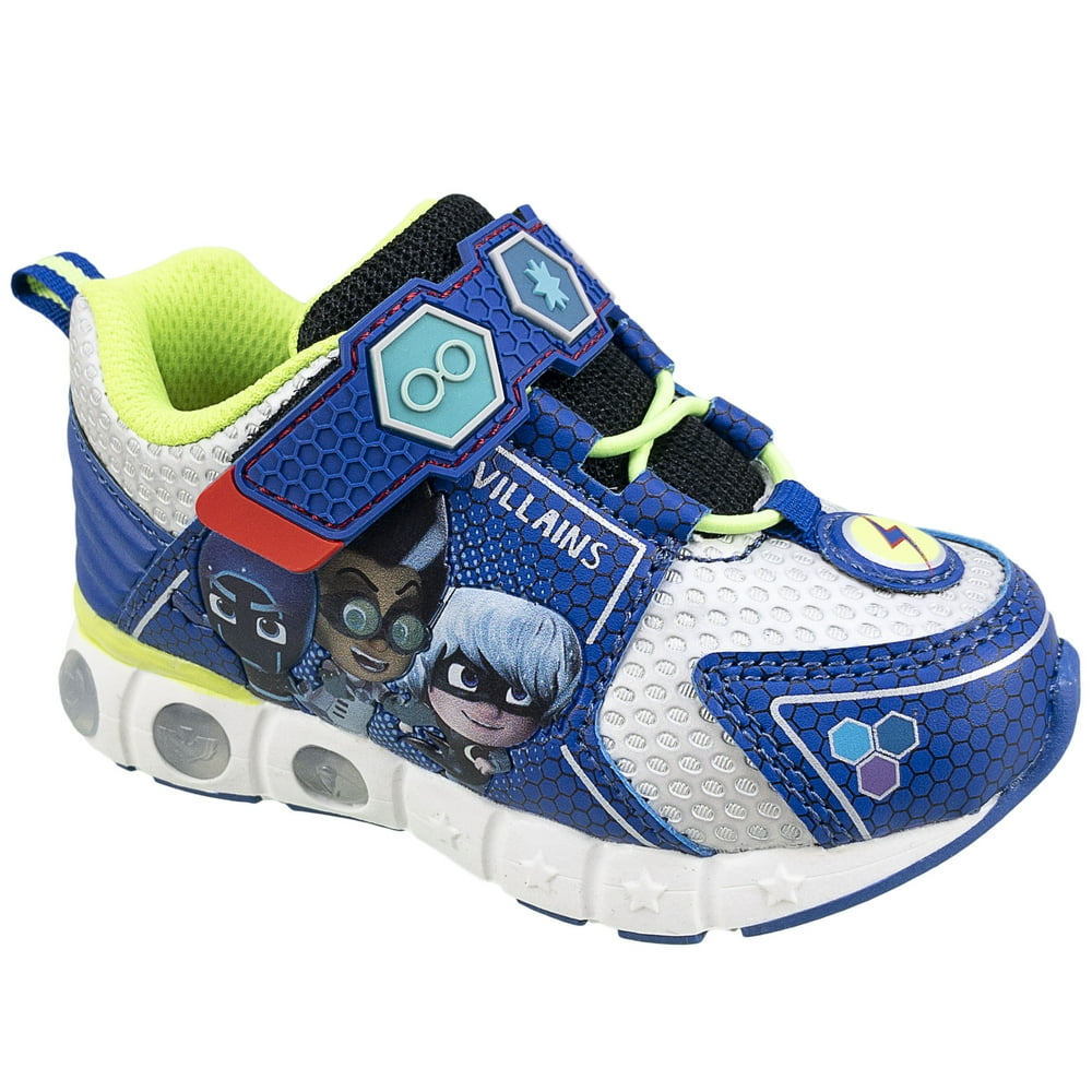 Mario Kart PJ Masks Athletic Light Up Shoes (Toddler Boy) Walmart