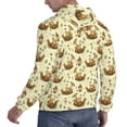 thumbnail image 3 of Hoodies for Men - Snail With Mushrooms Long Sleeve Comfrt Men'S Fashion Hoodies & Sweatshirts, Sweatshirts for Men Hoodies Pullover Clothing Clothes with Pouch, 3 of 7