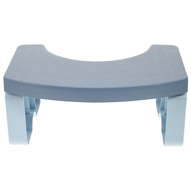OULII Stable Plastic Foot Support Stool for Bathroom Use 1Pack