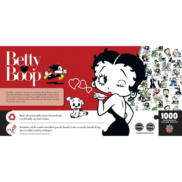 MasterPieces Betty Boop 1000 Piece Panoramic Jigsaw Puzzle, 13