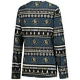 thumbnail image 3 of Women's Concepts Sport Black Colorado Buffaloes Ugly Sweater Holiday Long Sleeve Top & Pants Sleep Set, 3 of 5