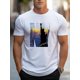 thumbnail image 1 of Men's Creative Graphic Print Top - Casual Short Sleeve Crew Neck T-shirt for Summer Outdoor Activities Tee For Adult, Men, Women, Teen, Teenager, Adolescent,Youth, 1 of 5