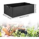 thumbnail image 2 of Pack Rectangular Growing Bags with Handles Square Raised Planting Containers Square Aeration Fabric Growing Bags for Flowers, 2 of 5