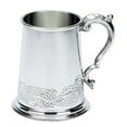 thumbnail image 1 of Fancy Celtic Design Fine English Pewter Tankard Beer Mug Made in England, 1 of 1