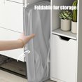 thumbnail image 5 of Bdday Shoe Storage Organizer Collapsibles Laundry Hamper with Wheels Water Proof Rolling Clothes Hamper Basket Bin for Dirty Clothes Storage Home Storage, 5 of 6