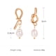 thumbnail image 4 of Pendientes de bisutería con cuentas irregulares, regalo, forma geométrica, para mujer, 4 of 8