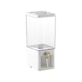 thumbnail image 2 of Oleegame 2PC Produce Storage Food Storage Box Grain Storage 3.75L Cereal Containers Storage Dispenser With Lid Plastic White, 2 of 9