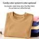 thumbnail image 5 of Jumpingount Ropa interior térmica para niños y niñas, ropa de dormir gruesa, camisetas de Color sólido, ropa de casa y agradable a la piel de manga Ropa interior Negro, Altura 110-120cm 120 Jumpingount AP013637-05, 5 of 6