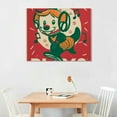thumbnail image 2 of Nawypu  Retro Vintage Record Player Posters Funny 90s Music Album Covers Canvas Wall Art Trendy If It'S Good Play It Twice Prints Painting Cute Cartoon Wall Decor For Bedroom, 2 of 4