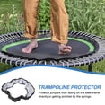 thumbnail image 2 of Miangastore 1 Pce Housse de Trampoline 38 Pouces Protection Ronde Accessoires de Remplacement Noir (Diamètre 96cm), 2 of 9